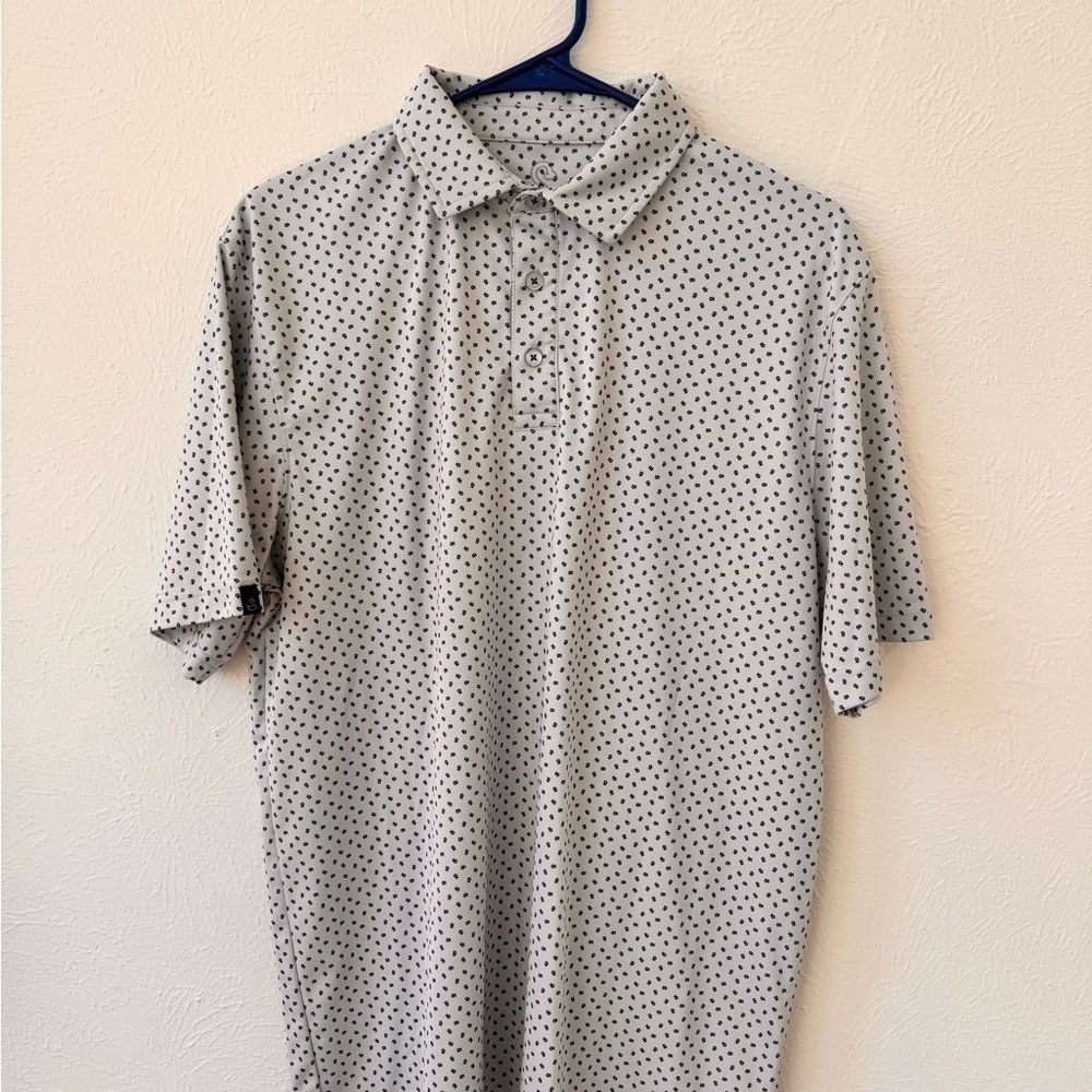 Swannies Men’s Patterned Golf Polo